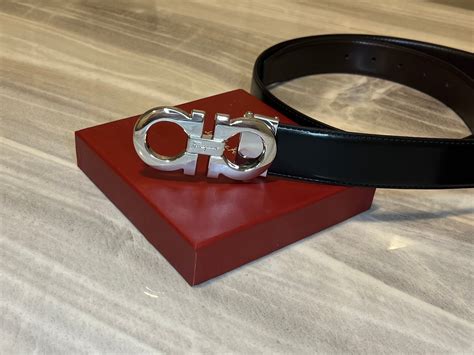 fake ferragamo belt fliped symbol|authentic salvatore ferragamo belts.